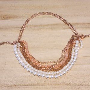 Pearl beaded necklace.
